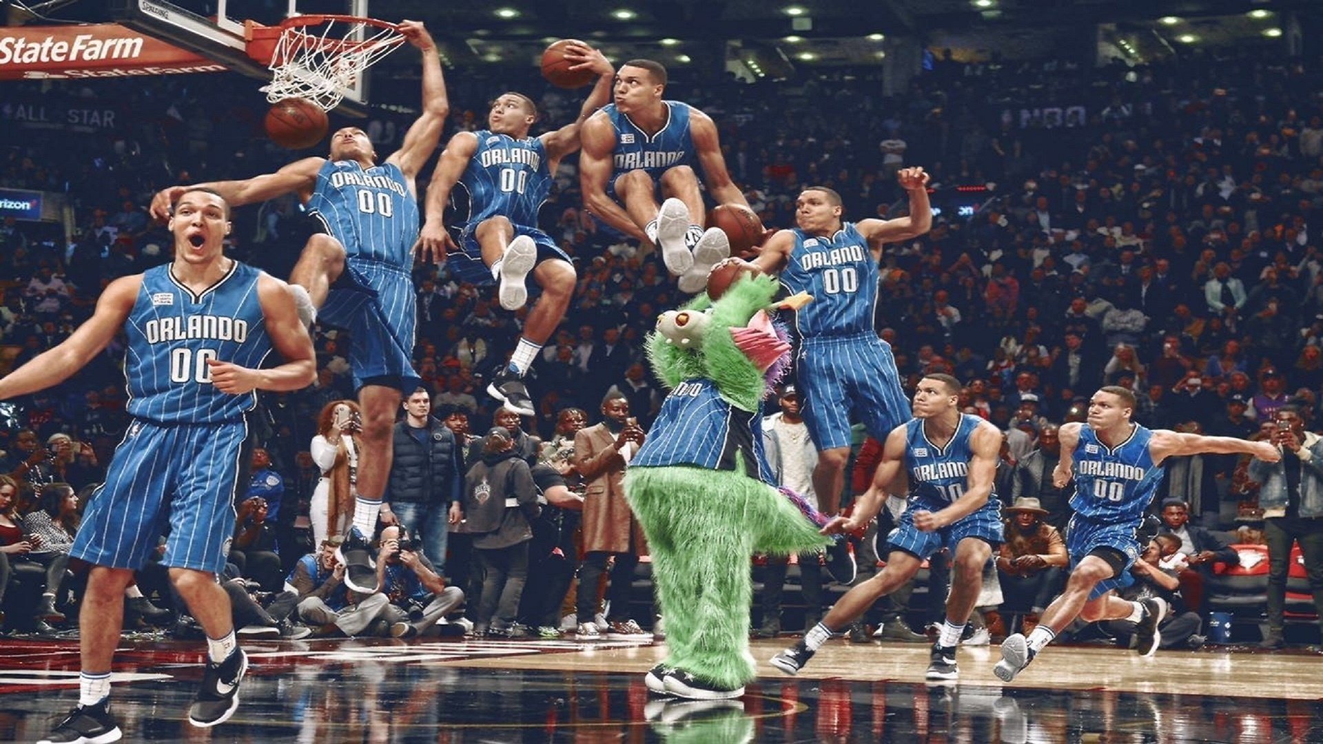 奇才打穿快船，班凯罗在美加墨世界杯接管比赛，当未来在两种战场同时降临